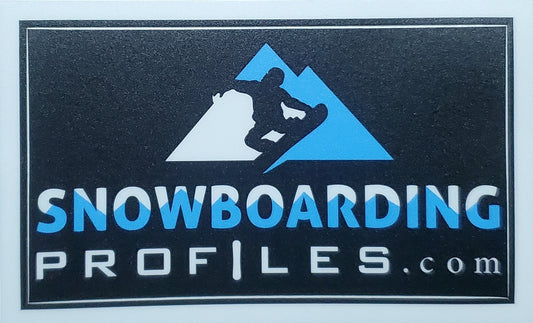 Snowboarding Profiles Vinyl Stickers